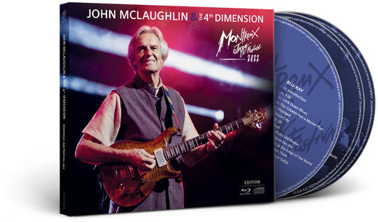 Jon McLaughlin & 4th Dimension - Live at Montreux Jazz Festival 2022 [2 CD & Bluray]