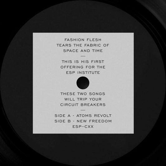 Fashion Flesh - Atoms Revolt [12" Vinyl]