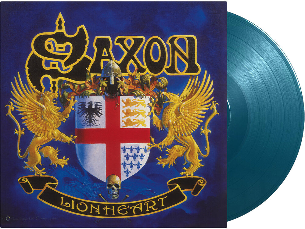 Saxon - Lionheart (Aqu) [Colored Vinyl] [Limited Edition] [180 Gram] (Hol)