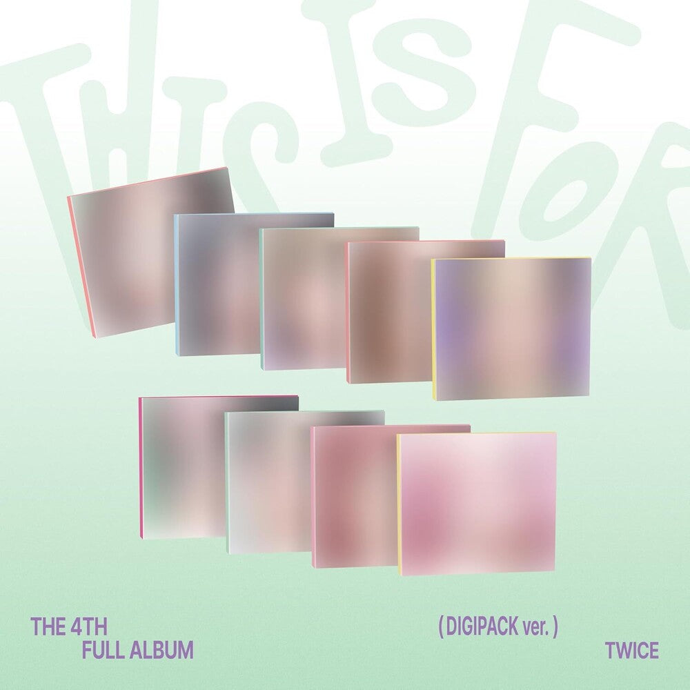 TWICE - This Is For [Digipack Ver.] (Post) (Stic) (Phob)
