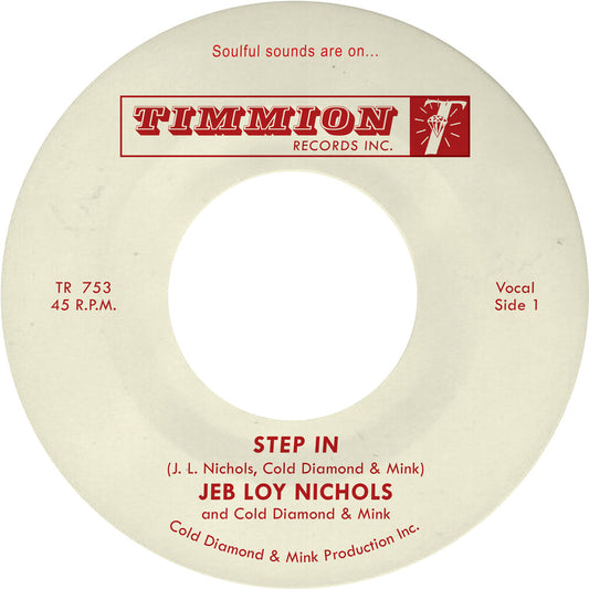 Jeb Nichols  Loy / Cold Diamond & Mink - Step In [LP]