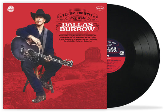 the album cover for Dallas Burrow - Way The West Was Won (Ofgv)