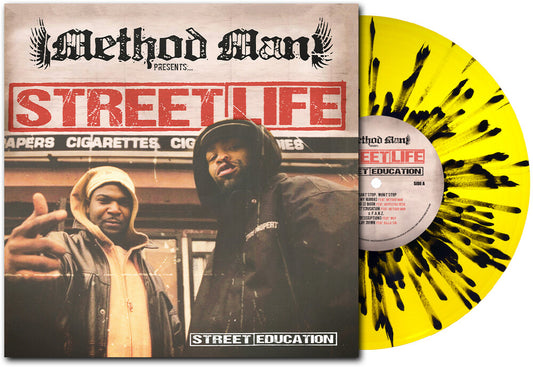 Method Man Presents Streetlife - Street Education 20th Anniversary - Yellow & Black [LP]
