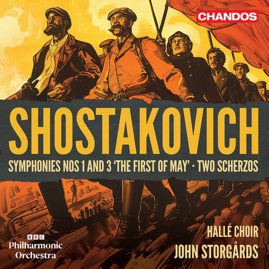 Halle Choir - Shostakovich: Symsnos. 1 & 3: Two Scherzos [CD]