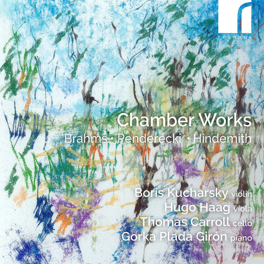 Boris Kucharsky - Brahms Penderecki & Hindemith: Chamber Works [CD]