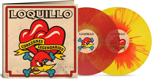Loquillo - Corazones Legendarios - Red & Yellow Splatter [LP]