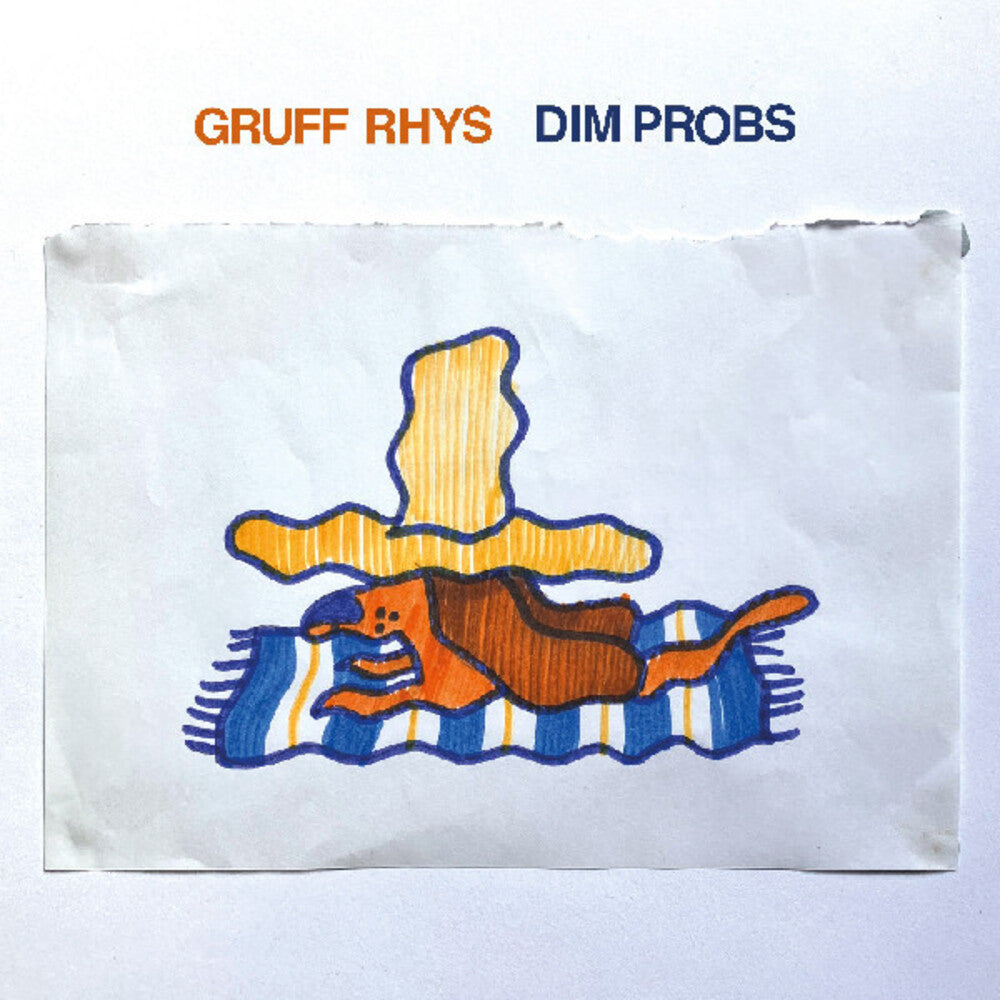 Gruff Rhys - Dim Probs [Indie Exclusive Orange Colored Vinyl]