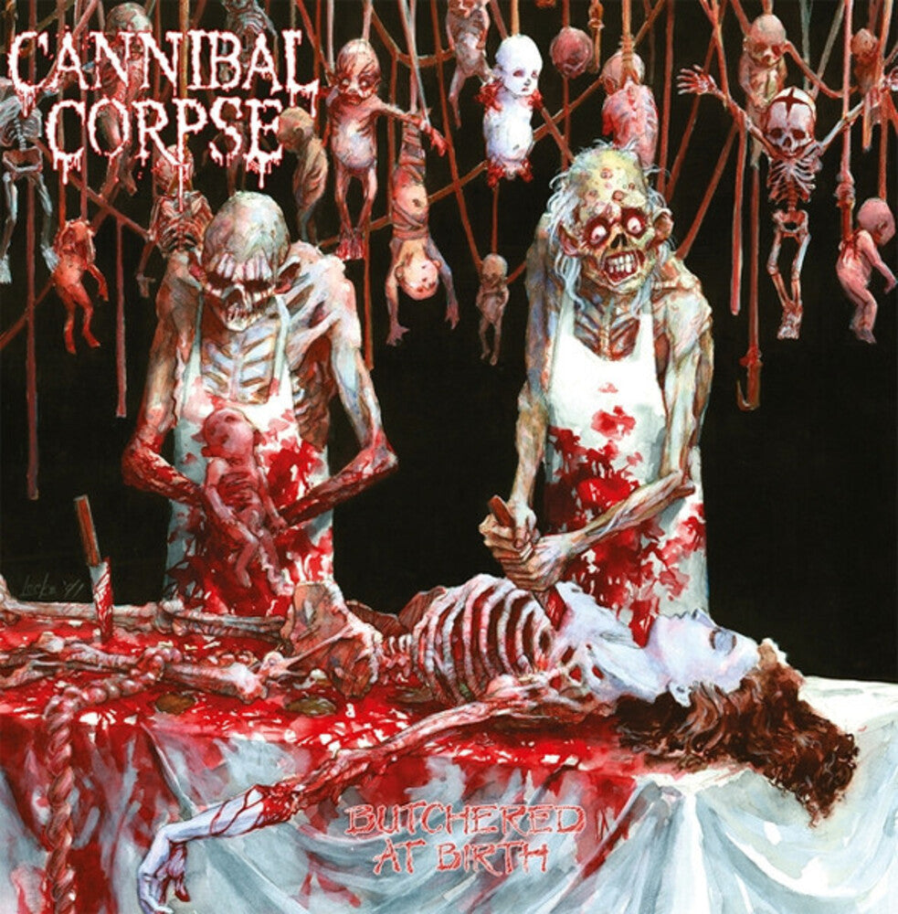 Cannibal Corpse - Butchered At Birth [Colored Vinyl] (Red) (Wht) (Spla) (Uk)