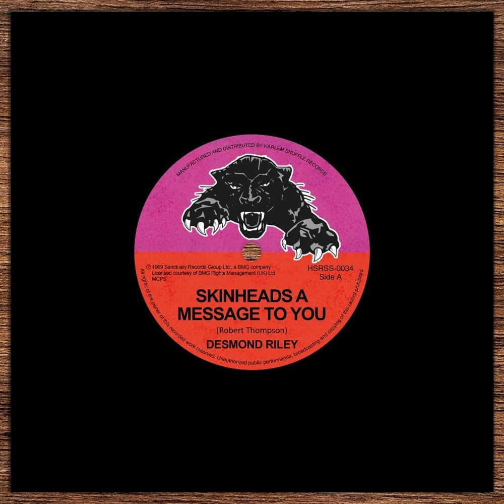 Desmond Riley - Skinheads A Message To You / If I Had Wings [LP]