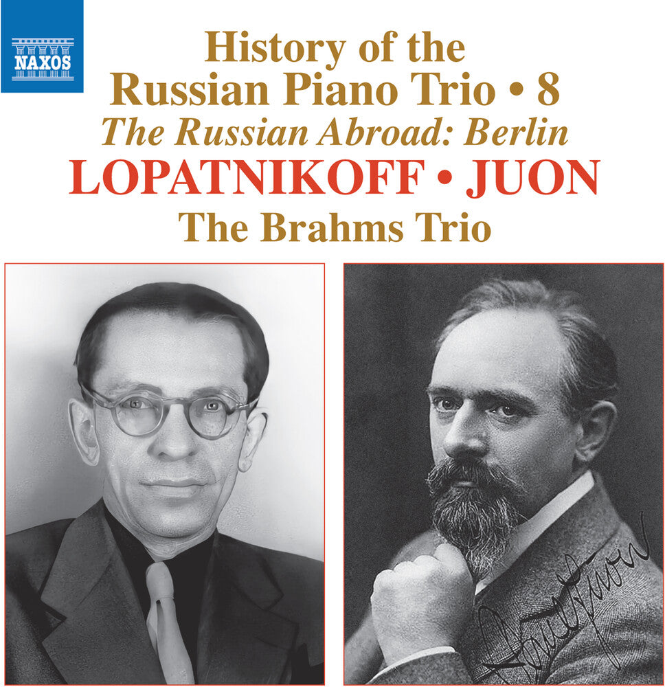 Brahms Trio - History Of The Russian Pno Trio Vol. 8 - Lopatniko [CD]