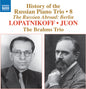 Brahms Trio - History Of The Russian Pno Trio Vol. 8 - Lopatniko [CD]
