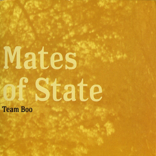 Mates Of State - Team Boo - Yellow [Colored Vinyl] (Ylw) [Download Included] [Reissue]