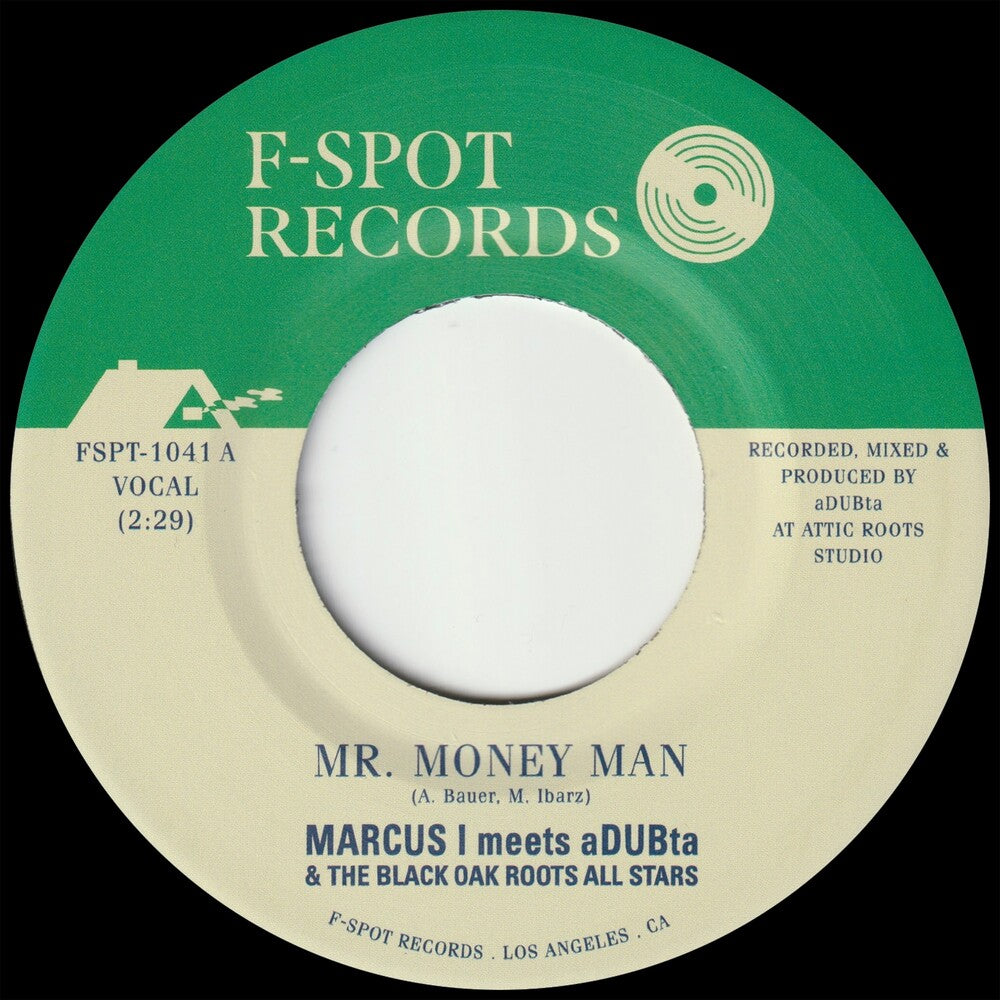 Marcus I Meets Adubta - Mr. Money Man b/w Version [LP]
