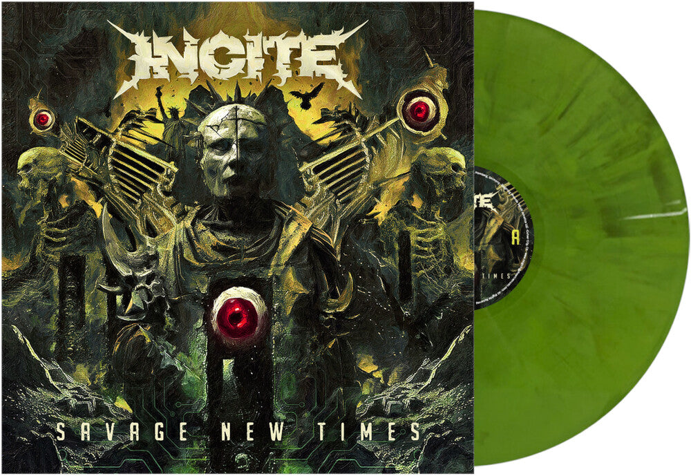 Incite - Savage New Times [LP Puke Green]