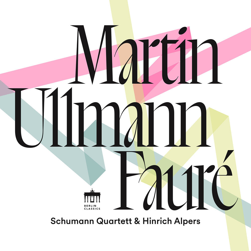 Pre-Order: Schumann Quartett - Martin Ullmann & Faure [CD]