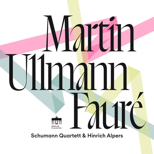 Pre-Order: Schumann Quartett - Martin Ullmann & Faure [CD]