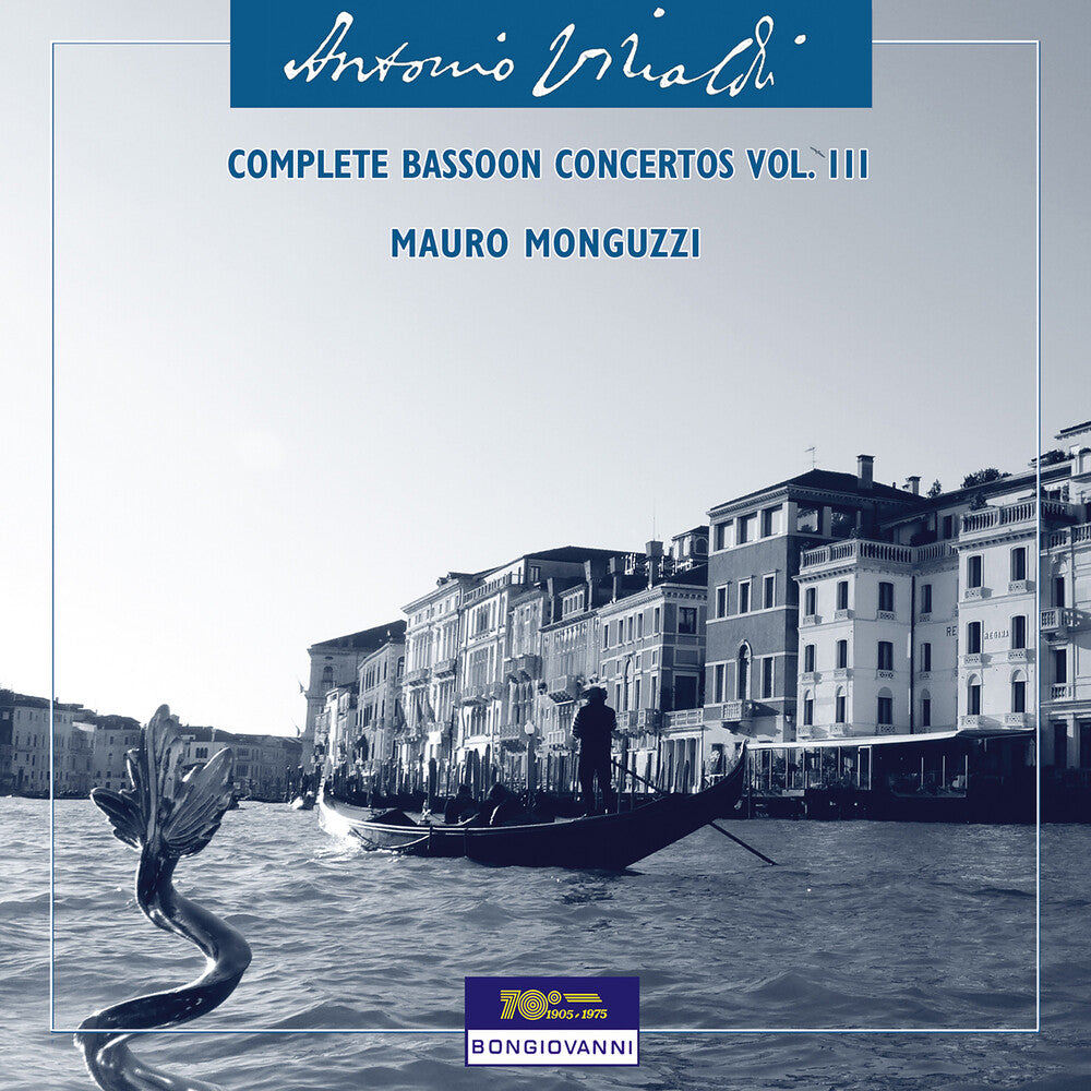 Pre-Order: Mauro Monguzzi - Vivaldi: Complete Bassoon Cons Vol. 3 [CD]