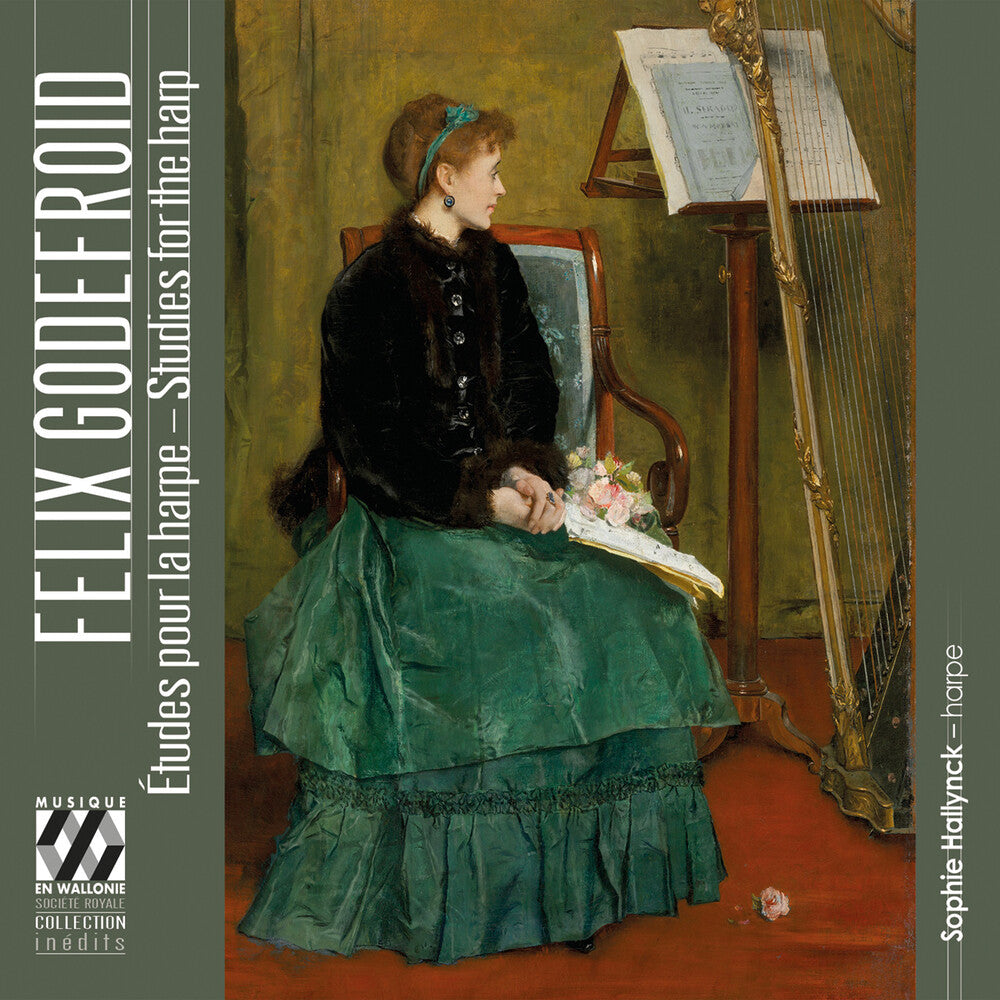 Pre-Order: Sophie Hallynck - Felix Godefroid: Studies For The Harp [CD]