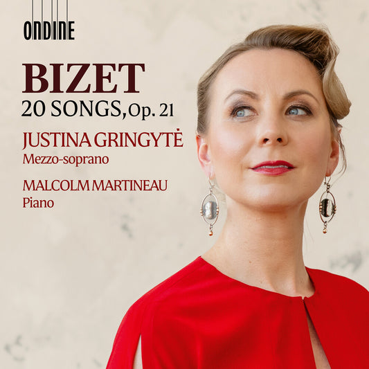 Justina Gringyte - Bizet: 20 Songs Op. 21 [CD]