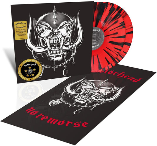 the album cover for Motörhead - No Remorse (Blk) [Colored Vinyl] (Red) (Aniv) (Spla)