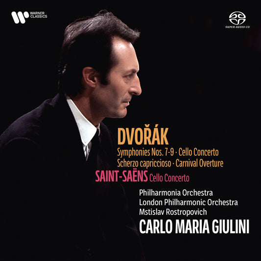 Carlo Giulini  Maria - Dvorak: Syms 7-9 Vc Con Saint-Saens: Vc Con [CD]