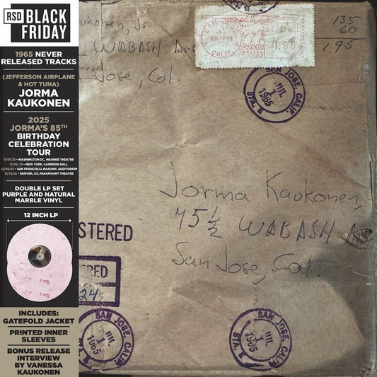 Jorma Kaukonen - Wabash Avenue: 1965 Never Released Tracks [RSD Black Friday 2025]