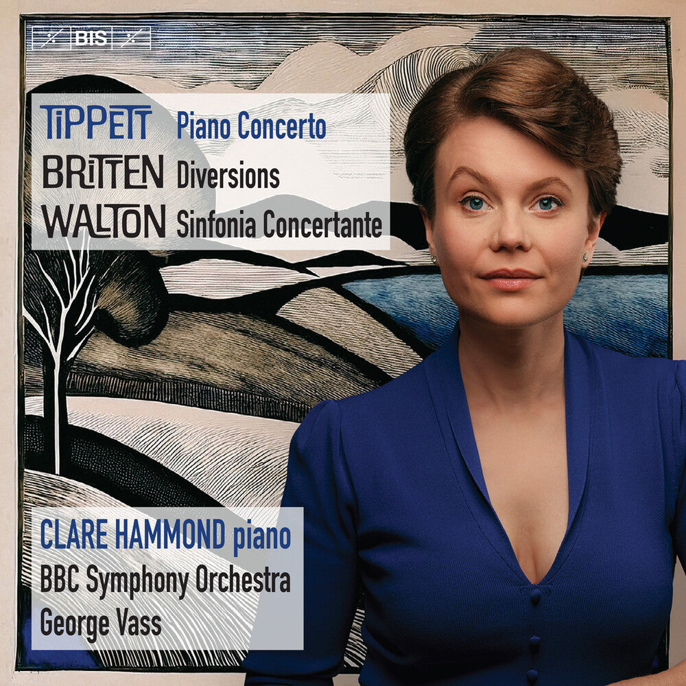 Clare Hammond - Tippett Britten & Walton [CD]
