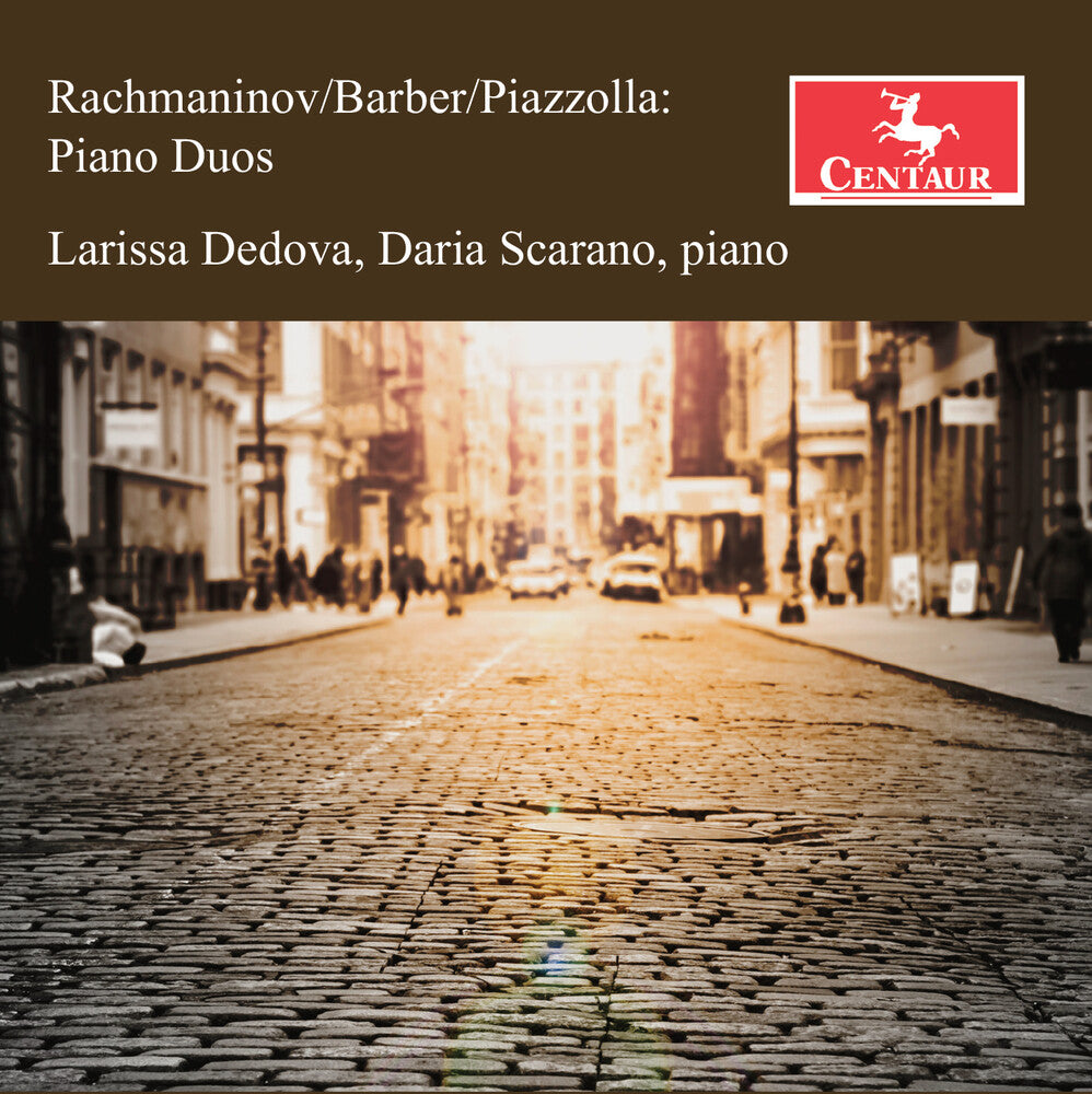 Larissa Dedova - Rachmaninoff Barber & Piazzolla: Pno Duos [CD]