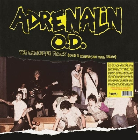 Adrenalin OD - Barbeque Years (Rare & Unreleased 1982 Demos) [LP]