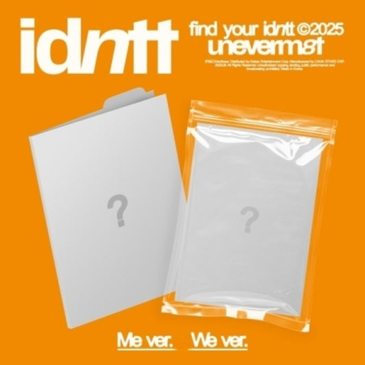 Idntt - Unevermet - Random Cover (Asia) [CD]
