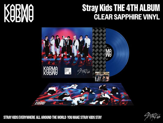 Stray Kids - KARMA [CLEAR SAPPHIRE VINYL]