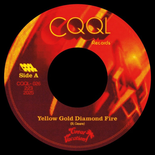 Great Vacation! - Yellow Gold Diamond Fire B/W You Make It Look Easy [LP]