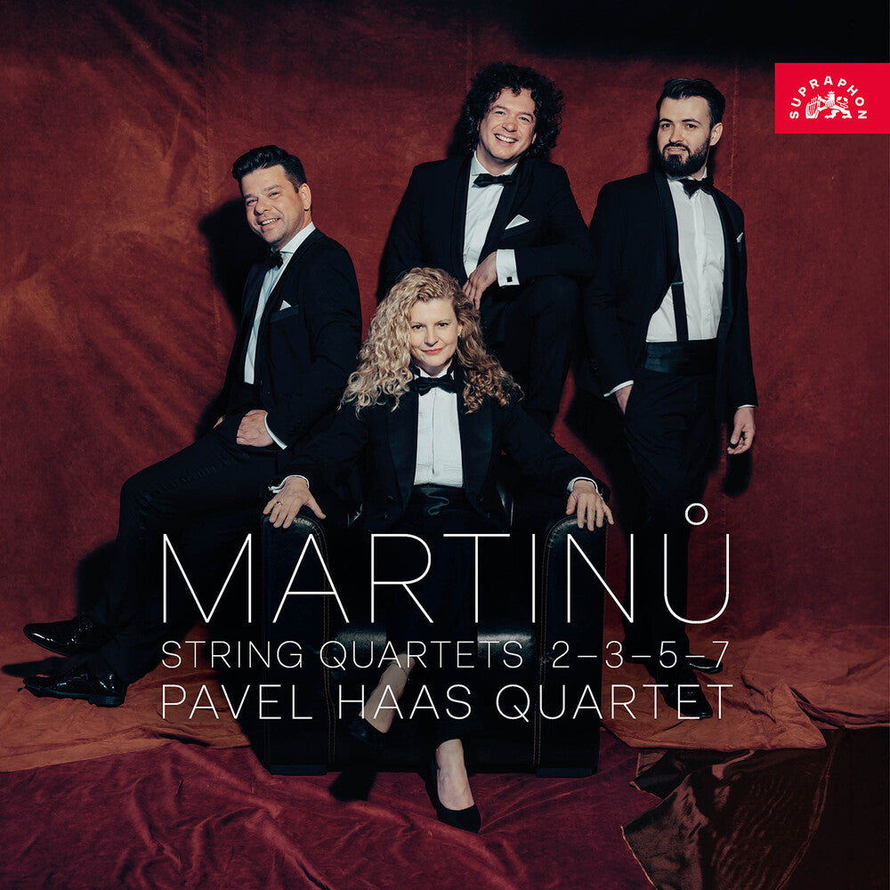 Pavel Haas - Bohuslav Martinu: Str Qrts 2 3 5 & 7 [CD]