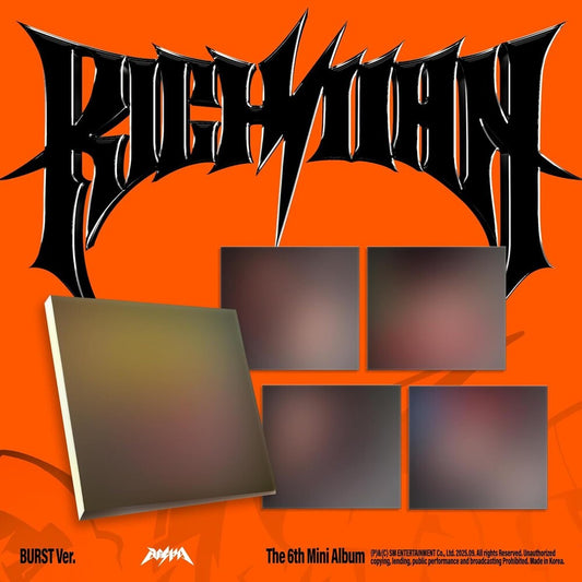 Aespa - 6th Mini Album Rich Man (Burst Ver.) (Post) (Phob) [CD]