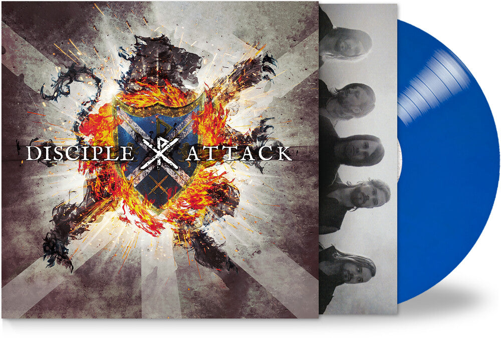 Disicple - Attack - Opaque Radical Blue (Blue) [Colored Vinyl] [Limited Edition]