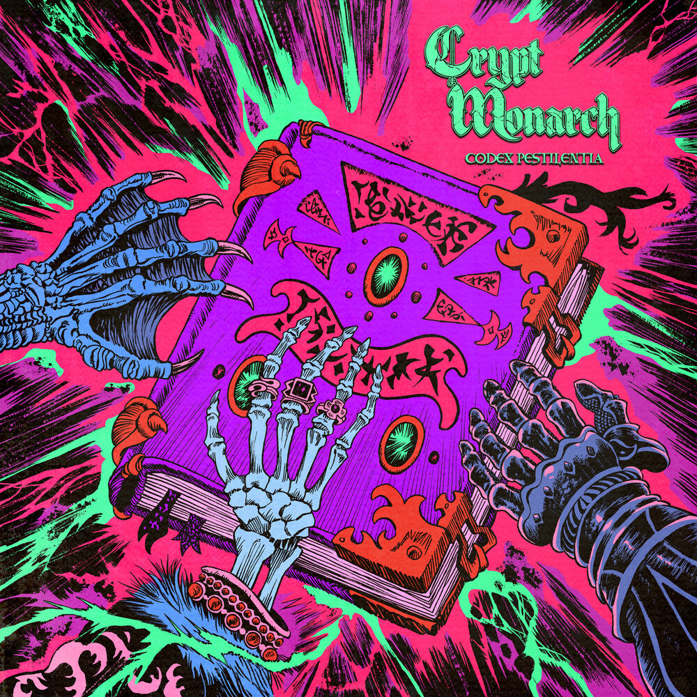 Crypt Monarch - Codex Pestilentia (Blue) [Colored Vinyl] (Grn) (Spla)