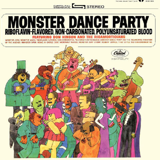Hinson, Don & the Rigamorticians - Monster Dance Party [LP]