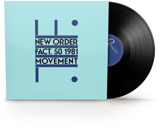 the album cover for New Order - Movement [Remastered]