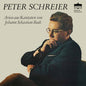 the album cover for Peter Schreier - Arien Aus Kantaten Von Johann Sebastian Bach