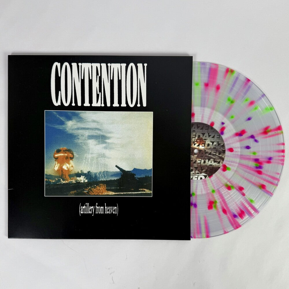 Contention - Artillery From Heaven - Neon Splatter [Colored Vinyl]