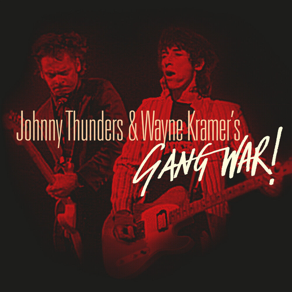 Pre-Order: Johnny Thunders  / Kramer,Wayne - Gang War (Blk) [Clear Vinyl] (Red) (Spla)