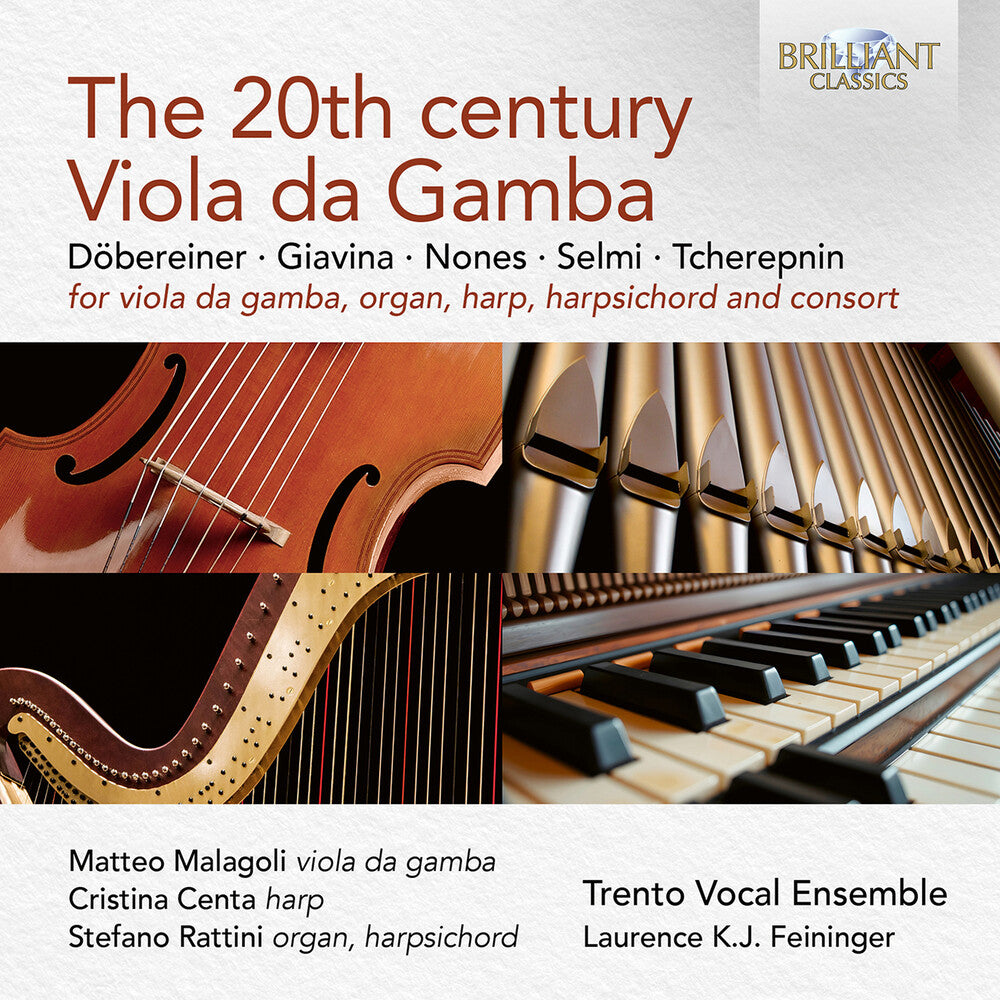 Pre-Order: Matteo Malagoli - 20th Century Viola Da Gamba [CD]