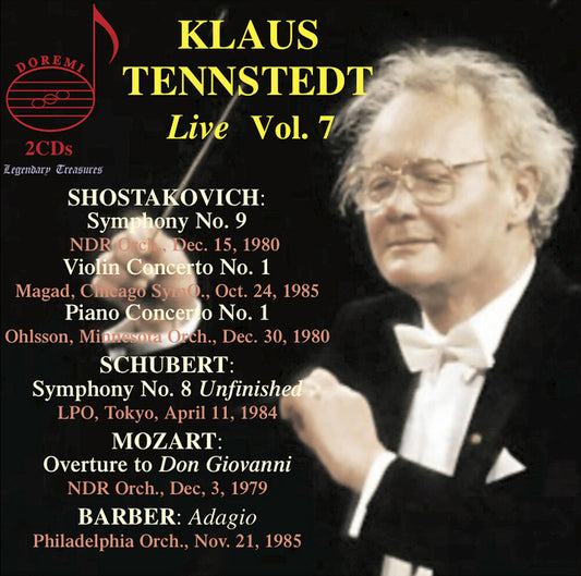 Pre-Order: GARRICK OHLSSON - Klaus Tennstedt Live Vol. 7 [CD]