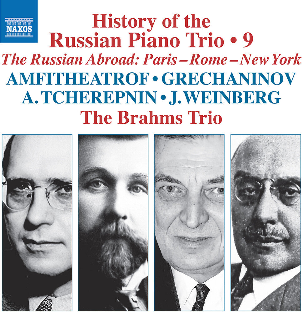 Pre-Order: Brahms Trio - History Of The Russian Pno Trio Vol. 9 [CD]