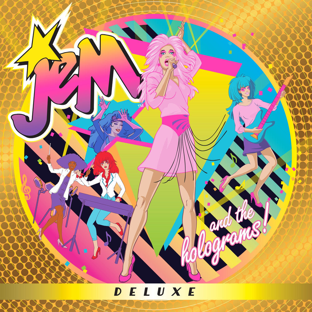Pre-Order: Jem And The Holograms - Jem And The Holograms (Deluxe) [Lemonade Glitter LP]
