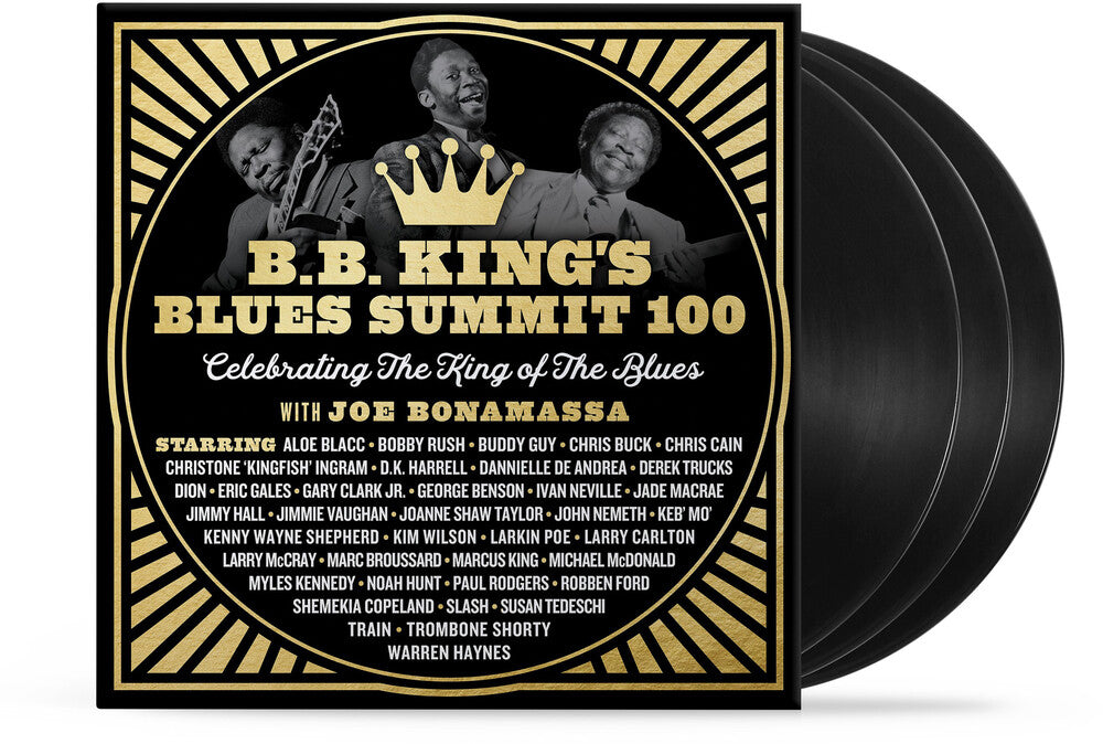 Pre-Order: Joe Bonamassa - B.B. King's Blues Summit 100 [180g 3xLP Black Vinyl in Gatefold Jacket with 20-page booklet and download card]