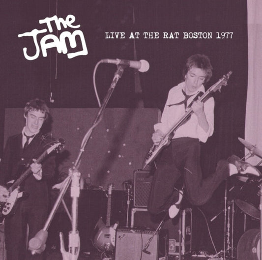 the album cover for Jam - Live At The Rat Boston 13th Oct 1977 [Colored Vinyl] (Spla)