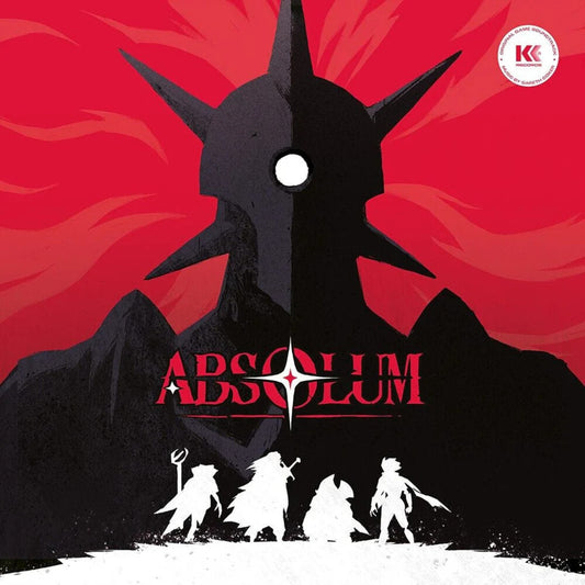 the album cover for Gareth Coker  (Colv) (Red) (Wht) - Absolum - O.S.T. [Colored Vinyl] (Red) (Wht)