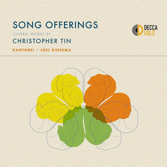 the album cover for Christopher Tin - Song Offerings: Choral Works By Christopher Tin