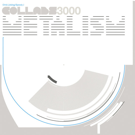 the album cover for Chris Liebing  / Speedy J / Collabs 3000 - Metalism
